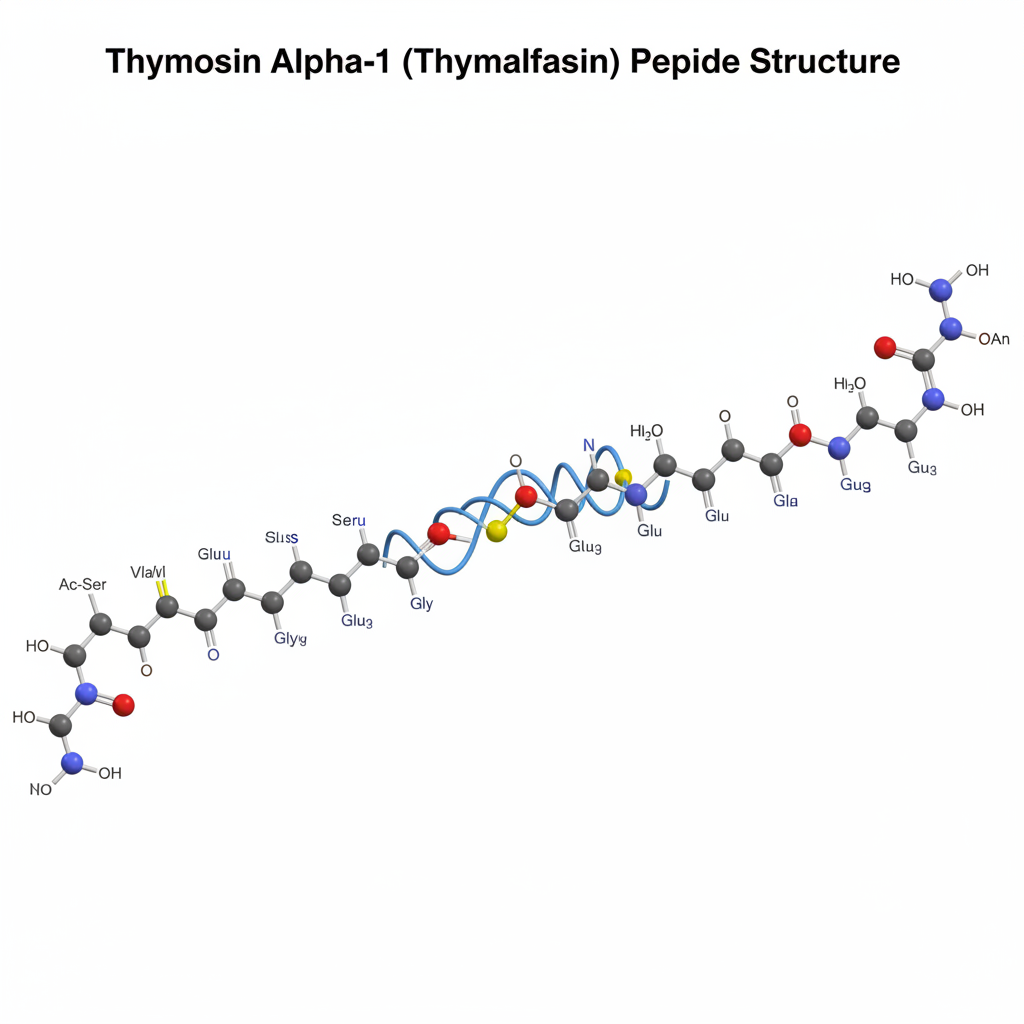 Thymosin Alpha-1,  5mg Research Compound